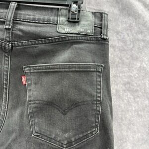 Levis 559 Jeans Mens 33x34 Black Relaxed Straight Fit